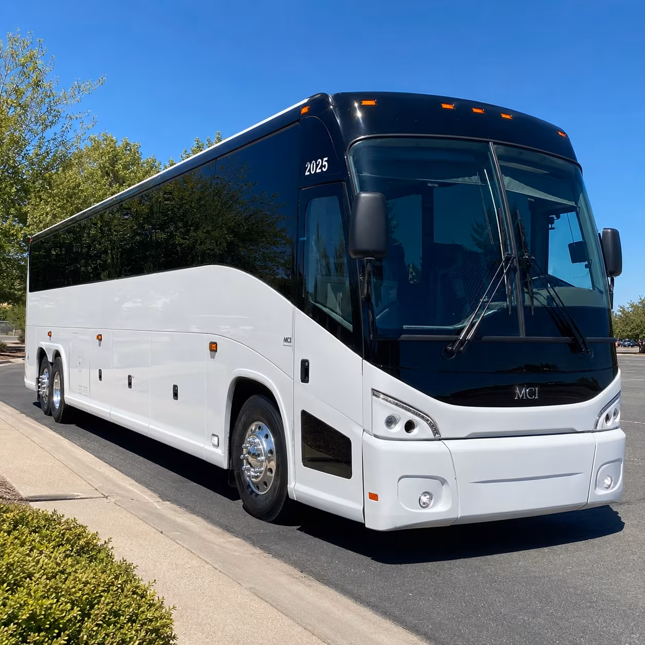 charter buses to chase center and shoreline amphitheatre from vacaville