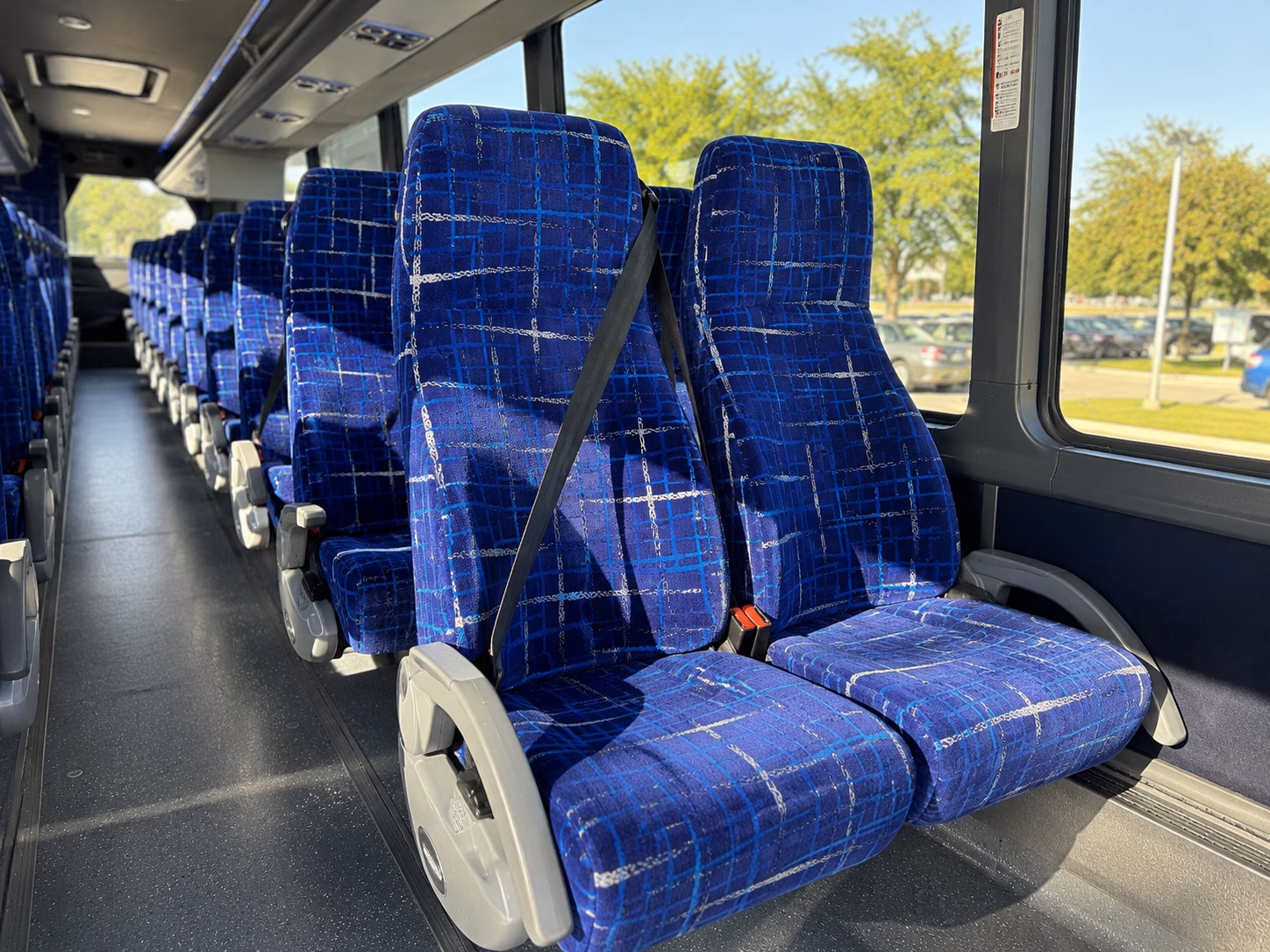how the type of bus you choose changes the price in vacaville california
