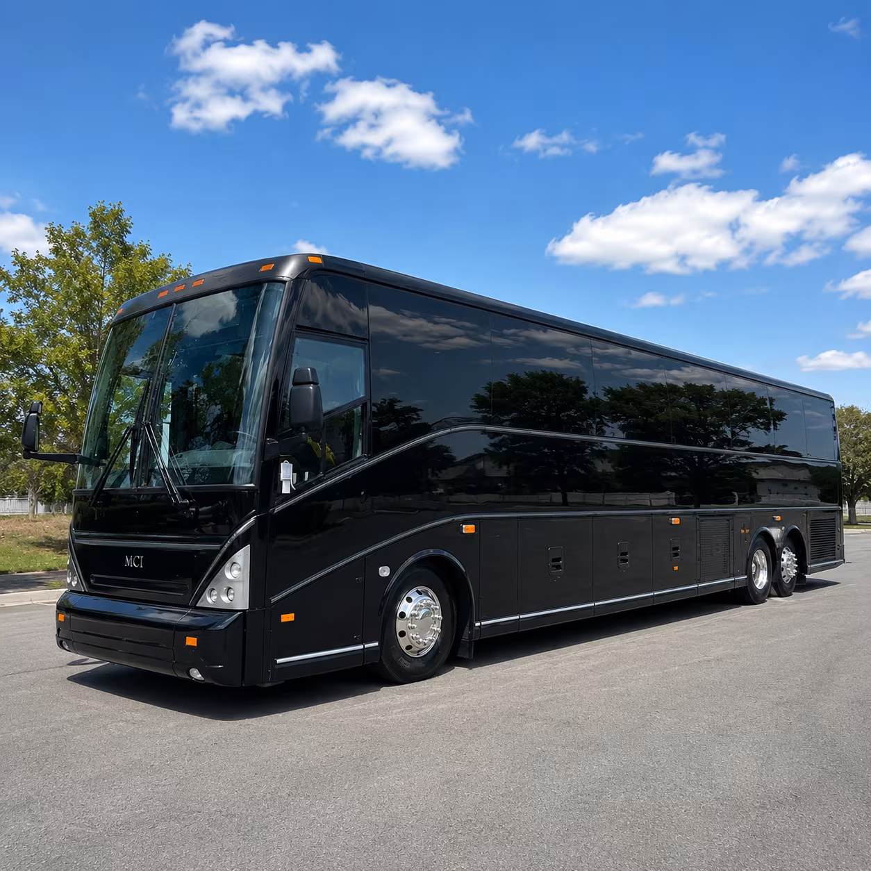 vacaville bus rental service area