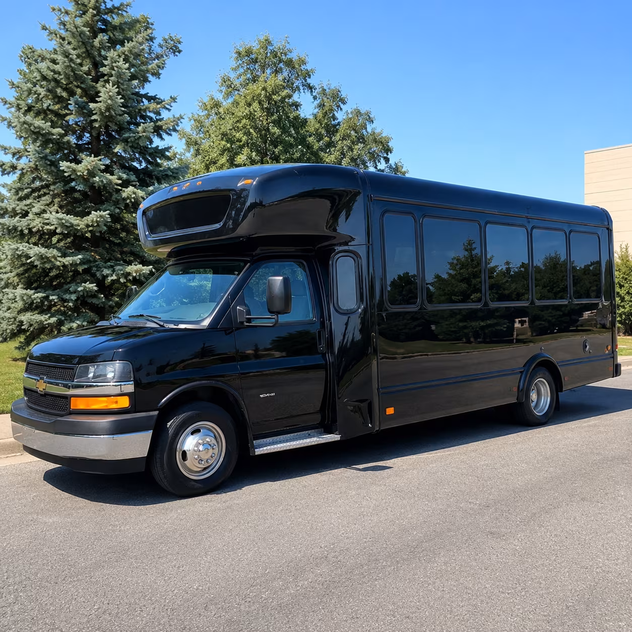 vacaville party bus booking step 1