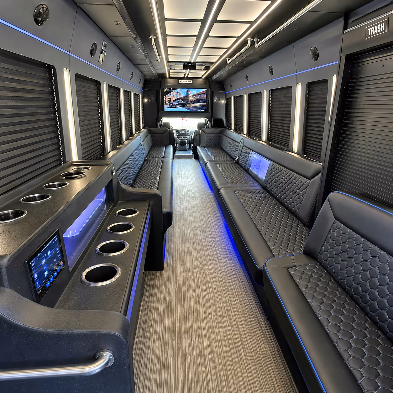 vacaville party bus rentals inside
