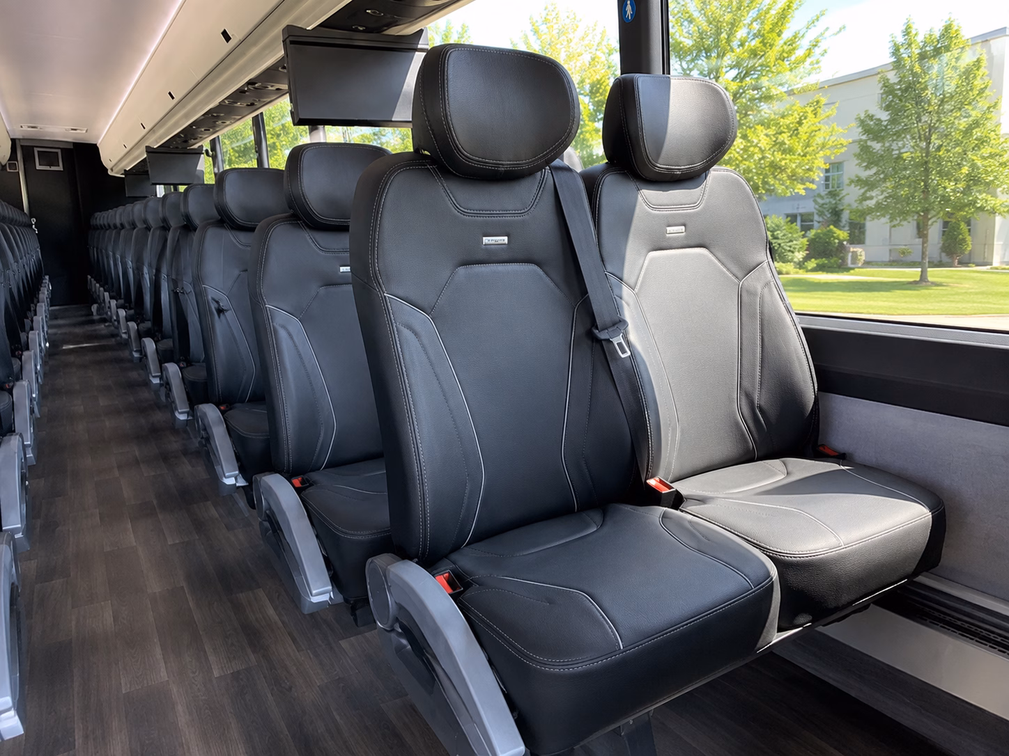 vacaville wedding transportation onboard seating