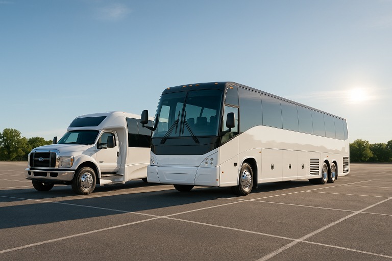 Charter Bus in Vacaville